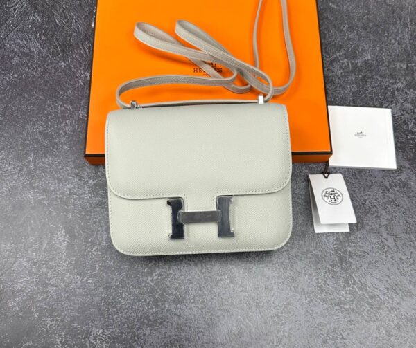 Сумка Hermes Constance 18 Epsom Silver Hardware